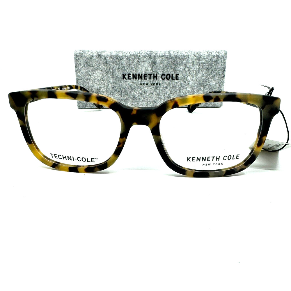 Kenneth Cole KC0320 Matte Blonde Tortoise 056 Eyeglasses Frame 55-18-145 H11957
